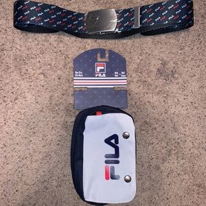 Men’s Fila Belt Bag and Belt